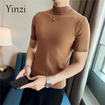 Shop Fashion Mens Cotton Turtle Neck Turtleneck Online