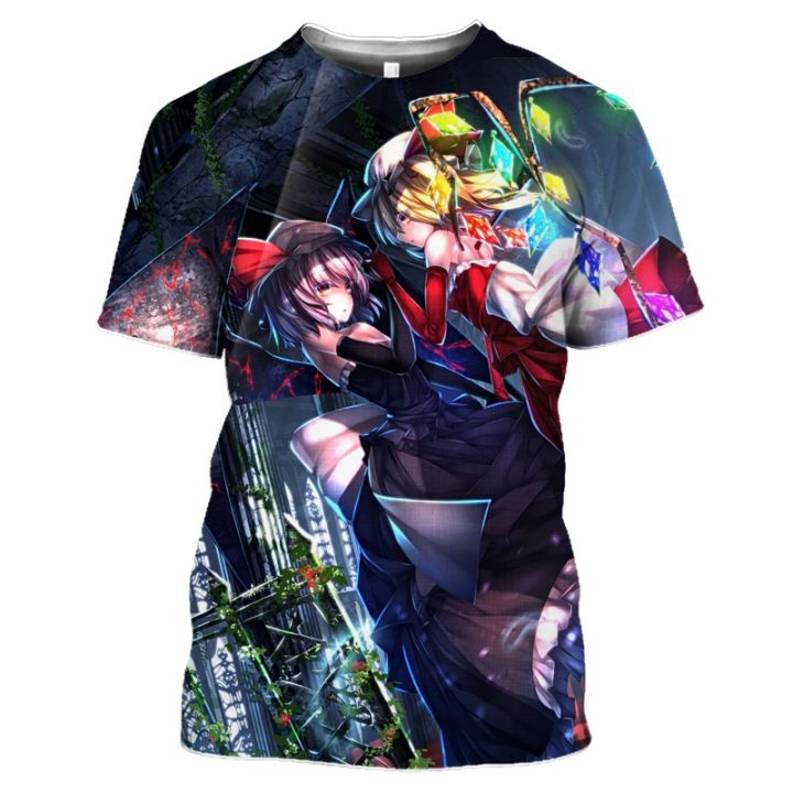 touhou-project-t-shirt-women-short-sleeve-men-tshirt-3d-print-anime-girl-hentai-top-cute-saigyouji-yuyuko-clothes-o-neck-t-shirt