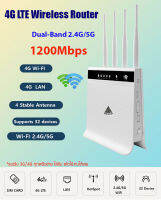 4G High-Performance Wif Router 2.4G+5G 1200Mbps เร้าเตอร์ ใส่ซิม ปล่อย Wi-Fi รองรับ 3G/4G ทุกเครือข่าย