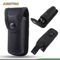 【cw】 Tactical Molle Flashlight with Clip Torch Cover Tools Carry Hunting Accessories 【hot】