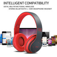 หูฟังบลูทูธ ไร้สาย P47 Bluetooth Headphone Stereo ใส่เมมได้ คุยโรทศัพท์ รับสายสนทนา