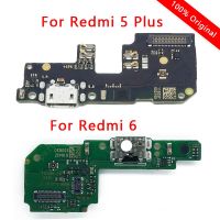 ชาร์จพอร์ตสำหรับ Xiaomi Redmi 6 5 Plus Usb บอร์ดซ่อมโทรศัพท์มือถือ Pcb ตัวเชื่อมต่อแบบแท่นยืดหยุ่นอะไหล่ซ่อมสายเคเบิลสำหรับเปลี่ยน