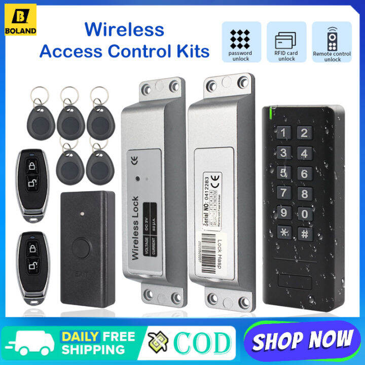 Boland Waterproof Wireless Access Control Kits Electronic Gate Garage