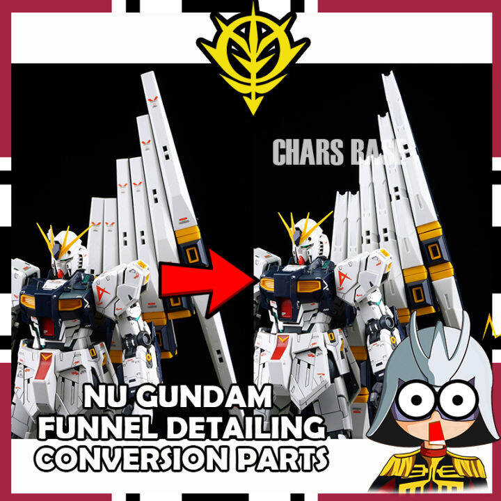 NU GUNDAM FUNNEL UPGRADE PARTS CONVERSION KITS Lazada
