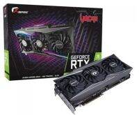 VIDEO CARDS &amp; GPUSNVIDIA GEFORCE GPU COLORFUL iGame GeForce RTX 3080 Vulcan OC 10G-V ครบกล่องตัวท็อปมีจอตรงสันการ์ดจอ