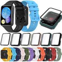 cfgbsdge Silicone bracelet For Huawei Watch FIT 2 Strap smart Wrist watchband correa For fit2 band /fit band Accessories Cover/ Band Case