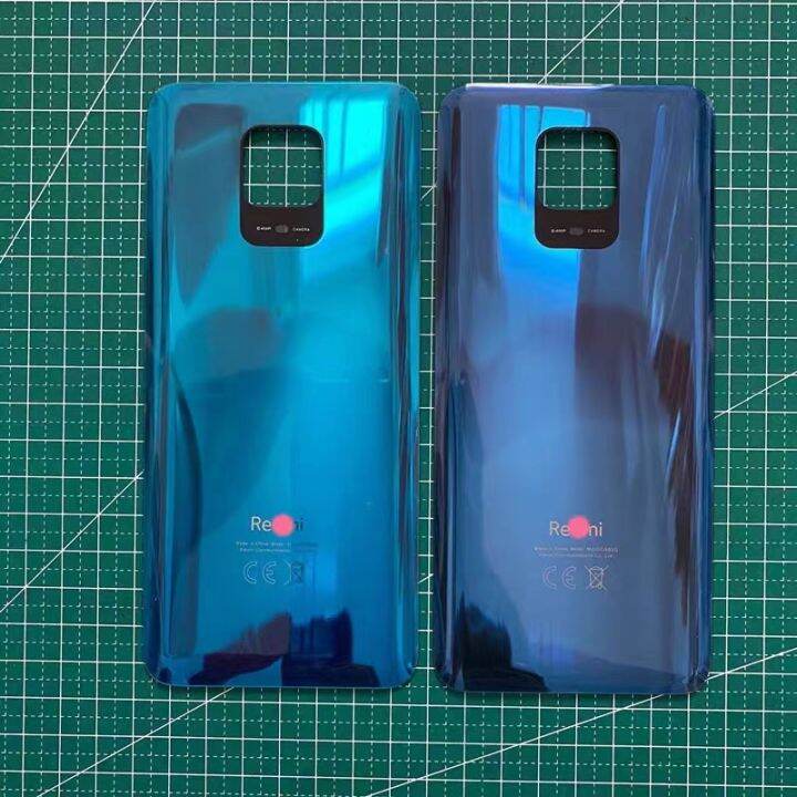 ฝาครอบหลังกระจกสำหรับ-xiaomi-redmi-note-9s-note-9-pro-9pro-อะไหล่กรอบซองเก็บแบตเตอรีเลนส์ด้านหลัง