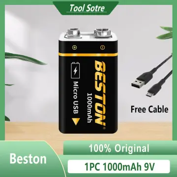 Rechargeable 9v Battery Beston Best Price in Singapore Apr