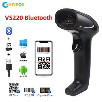 H2WB Bluetooth 1D/2D QR Code Reader for IOS Android Ipad Computer