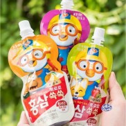 Nước Hồng Sâm Hoa Quả Paldo Pororo Cho Bé Hàn Quốc Hộp 10 gói x 100ml