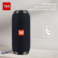 TG117 Bluetooth Speakers Portable True Wireless Sound Box Waterproof Loudspeaker Outdoor Stereo Surround Supports TF Radio Power Points  Switches Save
