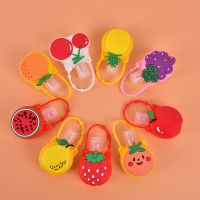 【CW】 1Pc Fruit Hand Sanitizer Bottle Detachable Cover Holder