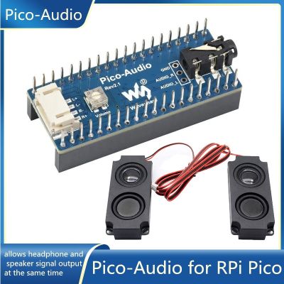 Raspberry Pi Pico Audio Expansion Board Output Headphone and Speaker Signal Output At The Same Time for Raspberry Pi