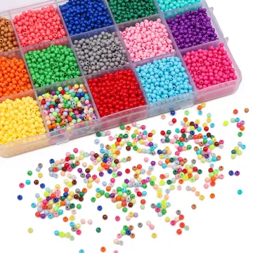 Cheap 5000Pcs Multicolor Glow in The Dark Bead Glass Seed Beads