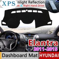 Xps ของ Hyundai Elantra 2011 2012 2013 2014 2015 MD UD Avante บังแดดแผ่นคลุมแผงหน้าปัดรถยนต์ป้องกันเสื่อกันลื่น