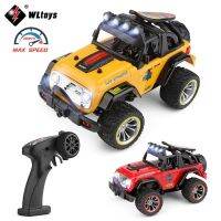 Wltoys โมเดลรถออฟโรด2WD รถ RC ขนาดเล็ก22201กรัมพร้อมของเล่นเครื่องจักรกลรีโมทควบคุมไฟ2.4กรัม