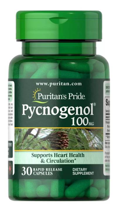 เปลือกสนฝรั่งเศส-puritans-pride-pycnogenol-100-mg-30-capsules