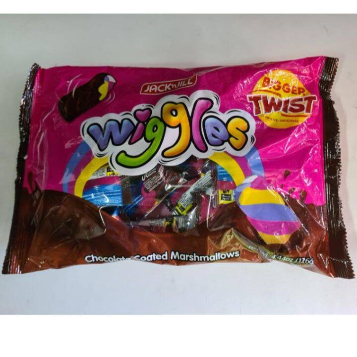 Wiggles Chocolate Coated Marshmallows 18pcs X 7g Lazada Ph