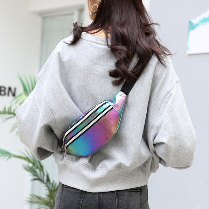 girls-bag-beach-travel-belt-hologram-banana-for-hip-bags-pu-zip-fanny-holographic-laser