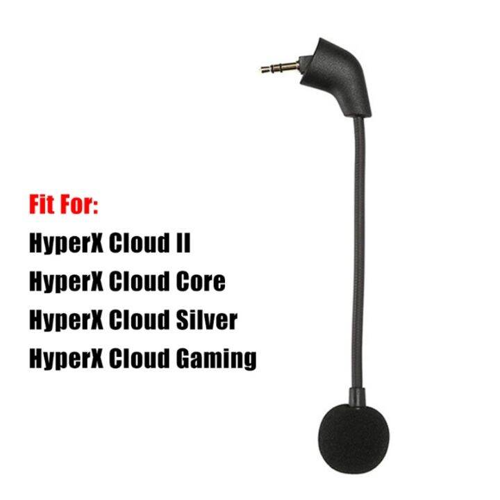 Headset Microphone for HYPERX Cloud II Core Silver Gaming Cloud Alpha S Flight BlackShark V2