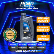 Nhớt Động Cơ AISIN ESSN1041P 10W-40 SN Plus Econtech+ Semi Synthetic 1L