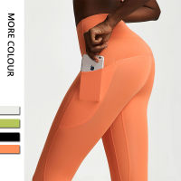 Wmuncc 2022 Spring New Yoga Pants Women Workout Fitness Leggings High Waist Gym Running Tights Stretch Sportswear With Pockets