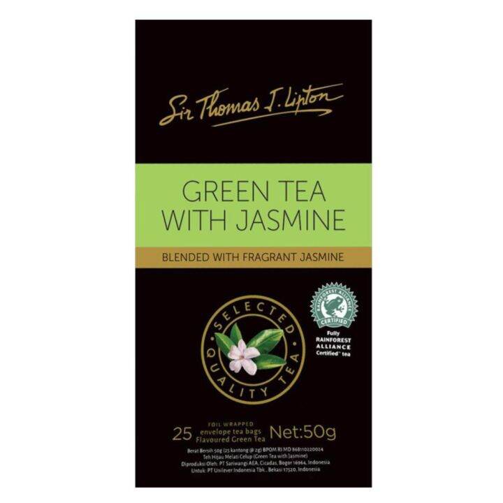 Lipton Green Tea with Jasmine Stl 25s Lazada Indonesia
