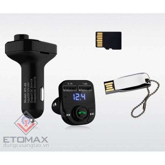Bluetooth - fm music car hyundai hy-82 siêu đa năng - ảnh sản phẩm 3