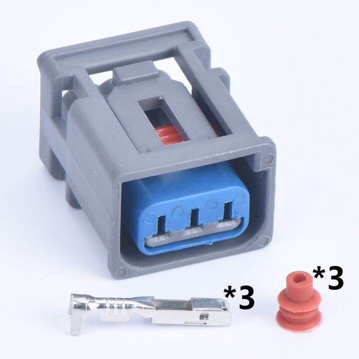 1 set 3 Pin 2.2mm Ignition Coil High Voltage Connector Plug For Ford ...