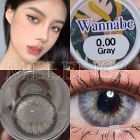 คอนแทคเลนส์  Wannabe ตาโต สายฝอ สีชัด สวยมาก ปังมาก เลนส์นิ่ม อมน้ำ42%