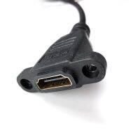 【♘COD Free Cas♘】 d7zaa4b 20ซม. สั้น Hdmi เป็น Mini Hdmi ปลั๊กรูปตัว L สายพ่วงแผง Hdmi