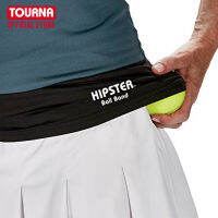 TOURNA Hipster Ball Band แถบผ้ายืดหยุ่น สำหรับเหน็บลูกเทนนิส สีดำ 1 ชิ้น  ส่งฟรี