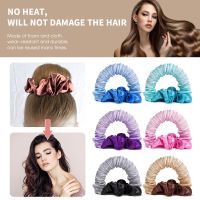 Premium Quality Magic Hairdressing Hair Rollers / DIY Portable Curling Ring / No Heating Comfortable Sleep Curlers / Women Home Use Hair Styling Tools