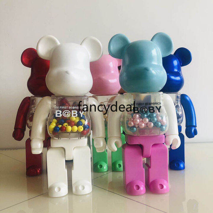 bearbrick-400-qianqiu-my-first-baby-bear-โมเดลตุ๊กตาของเล่นสําหรับเด็ก-28-ซม