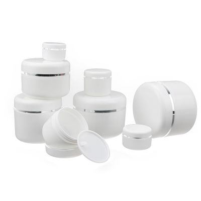 【CW】﹍☄  24PCS Boxes 10g/20g/30g/50g/100g150g200g250g Plastic Jar Makeup Pot