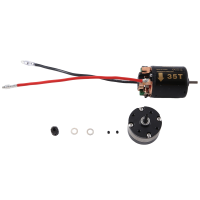 RCXAZ 540 Brushed Motor and 1: 4.2 Ratio Reducer Planetary Gearbox for 1/10 RC Crawler Car Axial SCX10 TRAXXAS TRX4 Parts Kit 13T