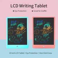 【YF】 10 Inch LCD Writing Tablet Electronic Digital Drawing Board Erasable Pad One-Click Erase with Lock Button