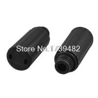 15mm Male Thread Dia Black Plastic Air Compressor Oil Plugs 2 Pcs