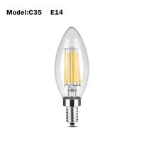 【In-Stock】 Goodz mall หลอดไฟ LED Filament E27 Retro Edison โคมไฟ220V E14 Vintage เทียนหลอดไฟโคมระย้าเปลี่ยน20W 40W 60W 80W หลอดไส้