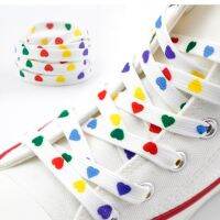 Individual Pattern High top Double Thickening Love Heart Canvas Sneakers Shoelaces Fashion Women Men Shoelaces