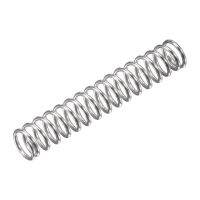 【LZ】 uxcell 10pcs 40mm 45mm 50mm Length 8mm OD 1mm Wire Dia 304 Stainless Steel Round Compression Spring Load Capacity Silver