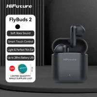 [2021 New Popular] HiFuture FlyBuds2 Original Wireless Earbuds Bluetooth 5.0 TWS High Quality Earphones Headset Sport Music Game Stereo Headphone with Mic for Earpiece Binaural Call with Charging Case