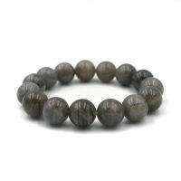 LABRADORITE ลาบราโดไลท์ ขนาด 12 มม. สร้อยข้อมือหินแท้ by siamonlineshop