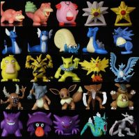 {AhQ ornaments} Pokemon 1 2 Generation Moltres Uno Electabuzz Doll Scyther Mewtwo Bulbasaur Charmander Squirtle Action Figure Collections