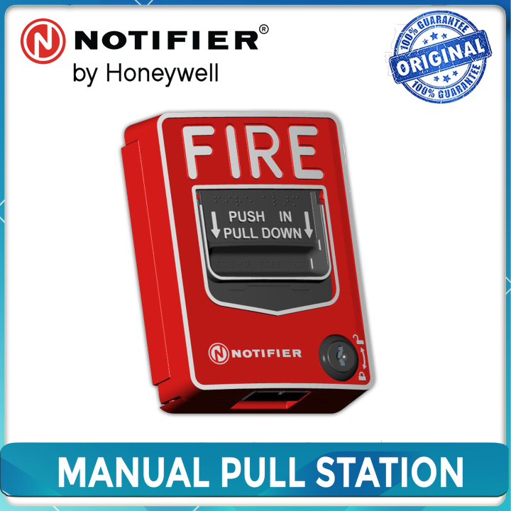 Notifier Emergency Manual Pull Station Conventional Manual Fire Alarm