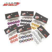 JDM Style Aluminium Fender Washers (10pcs/Pack) Washers And Bolt Fender Washer น๊อตป้ายทะเบียน M6x20-vn4958570