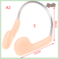 Epih คลิปหนีบจมูกเบ็ดตกปลาเรืองแสงซิลิโคนนิ่มกันลื่นทนทานสำหรับว่ายน้ำและดำน้ำ