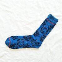 Marvel comics fashion large size Harajuku cartoon socks American captain mens fashion pattern non-slip casual