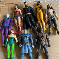 Justice League Movable SHF Batmans อะนิเมะ Figurine Jokers Aquaman Wonder Woman Action Figure ของเล่น