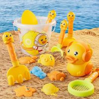 ป่าร้อน LIN431 - ☌ 14PCS Beach for Kids Set Game Children Buckets Shovels Gadgets Tools